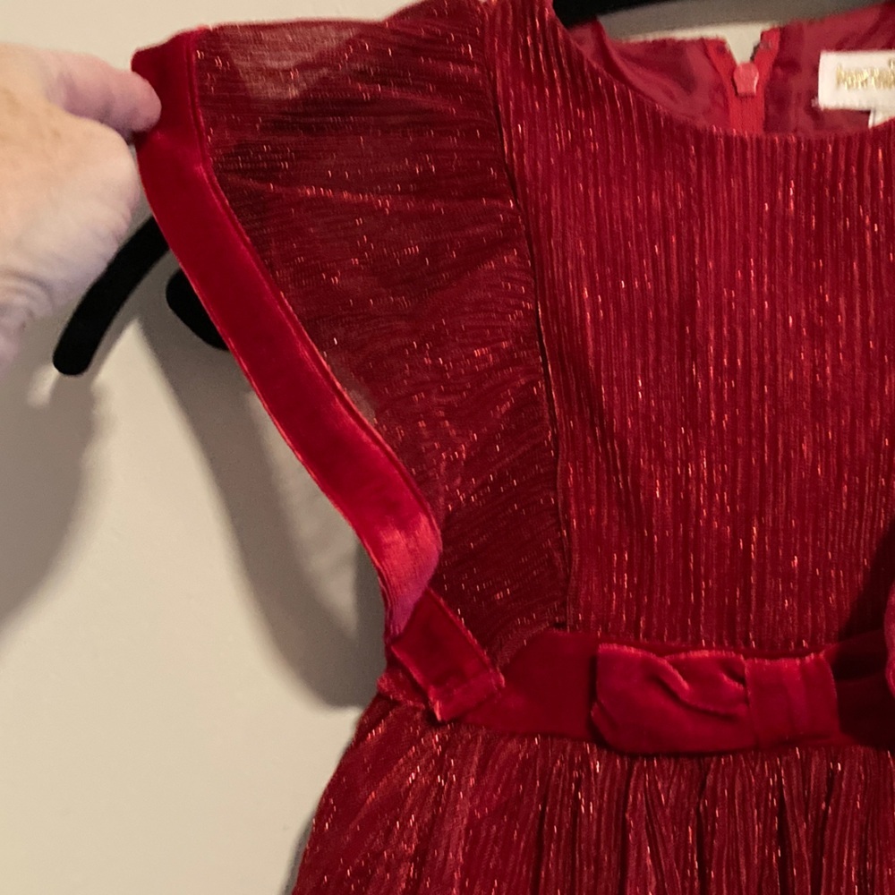 Kensie Girl Red Sparkle Formal Dress - Picture 3 of 8